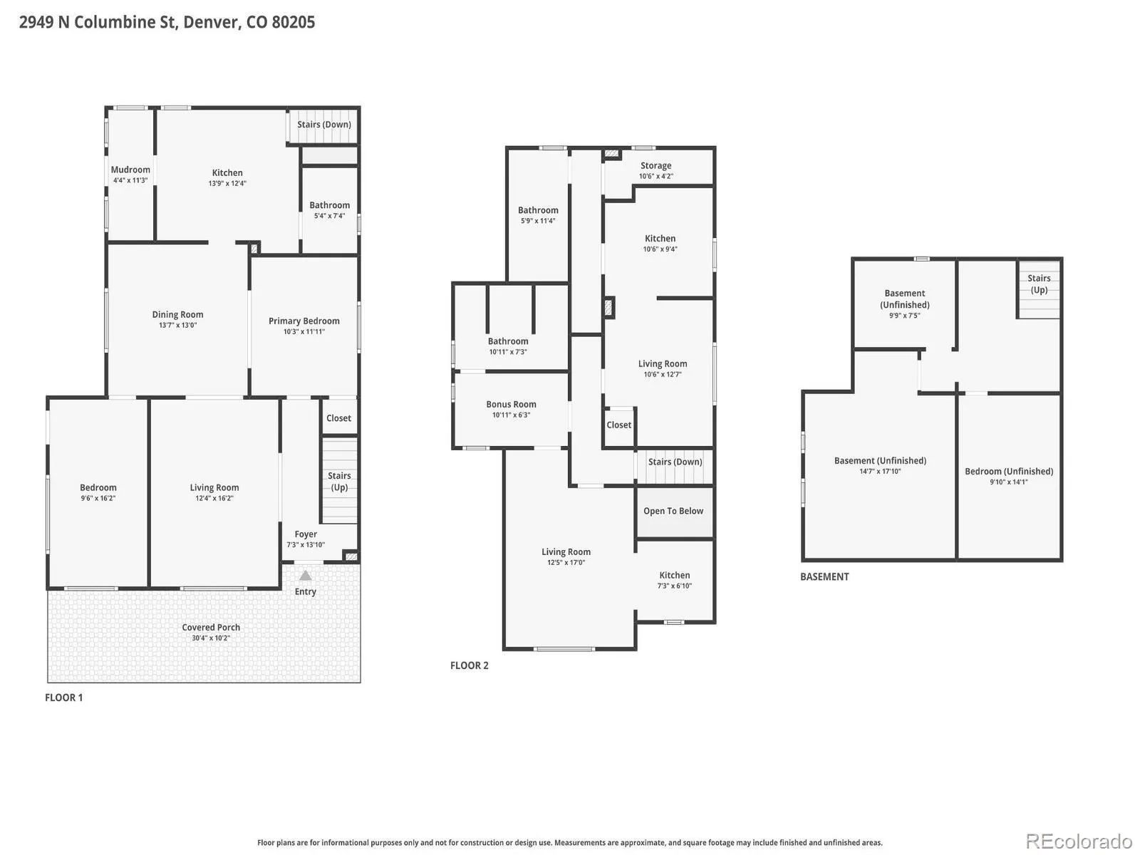 2949 N Columbine Street Denver CO 80205 | MLS #REC4312510 09202026002713 1600 31