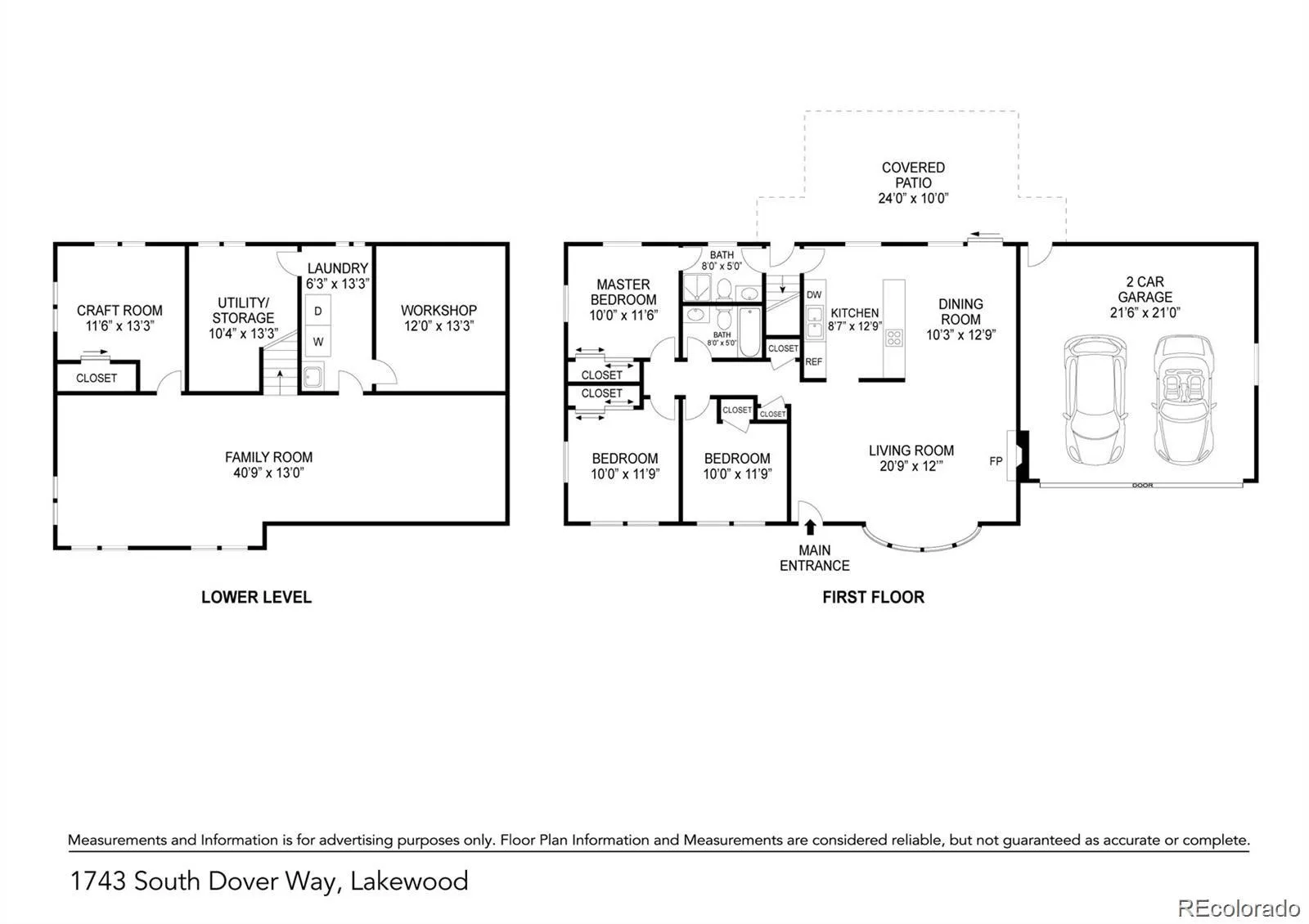 1743 S Dover Way Lakewood CO 80232 MLS #REC4454169 06172026233553 1600 27
