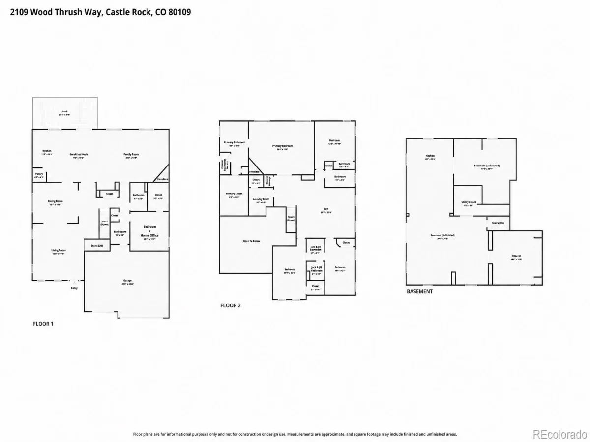 2109 Wood Thrush Way Castle Rock CO 80109 | MLS #REC4475595 08102026221937 1200 49