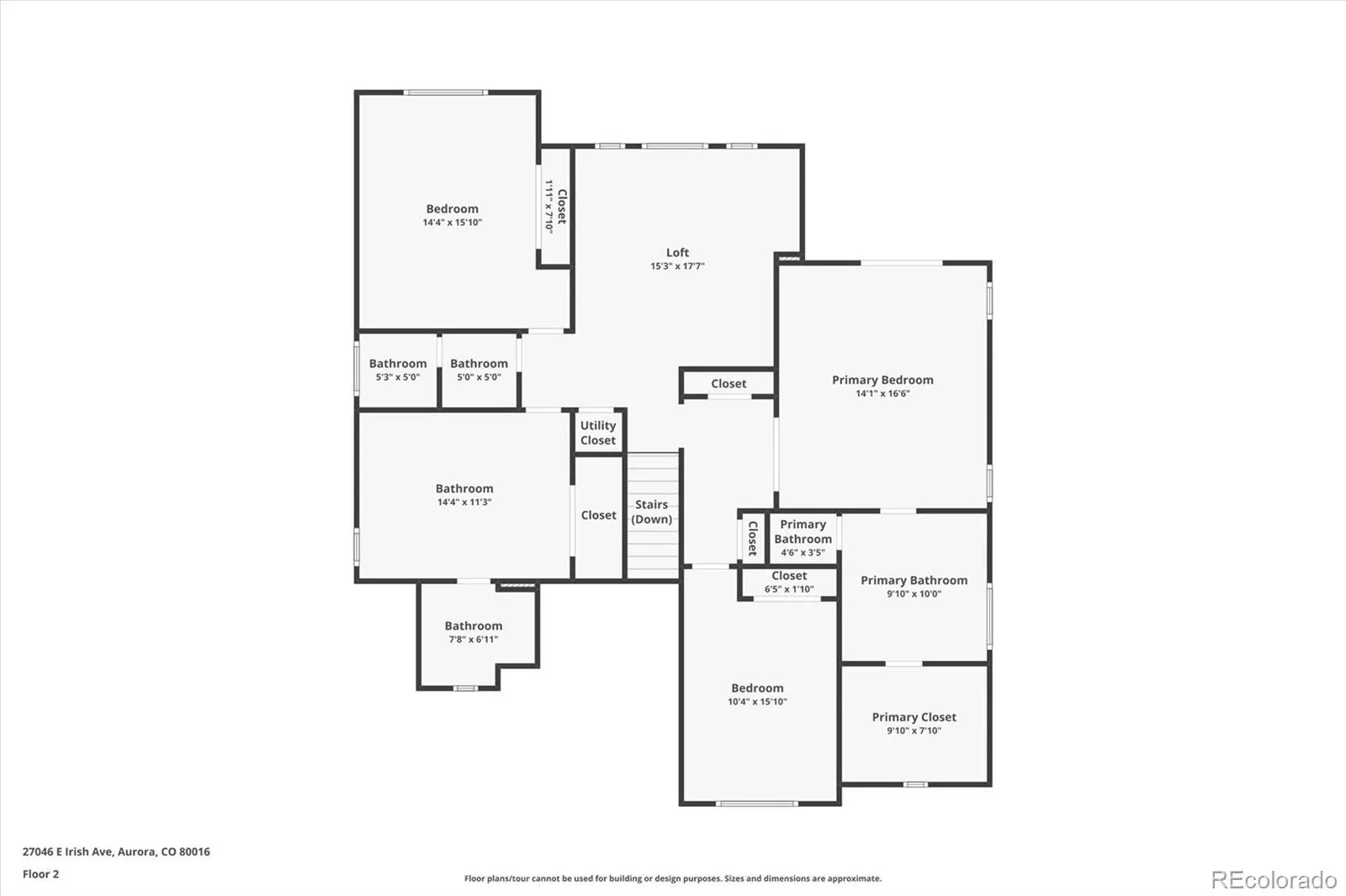 27046 E Irish Avenue Aurora CO 80016 MLS #REC4497319 05182026181844 1600 48