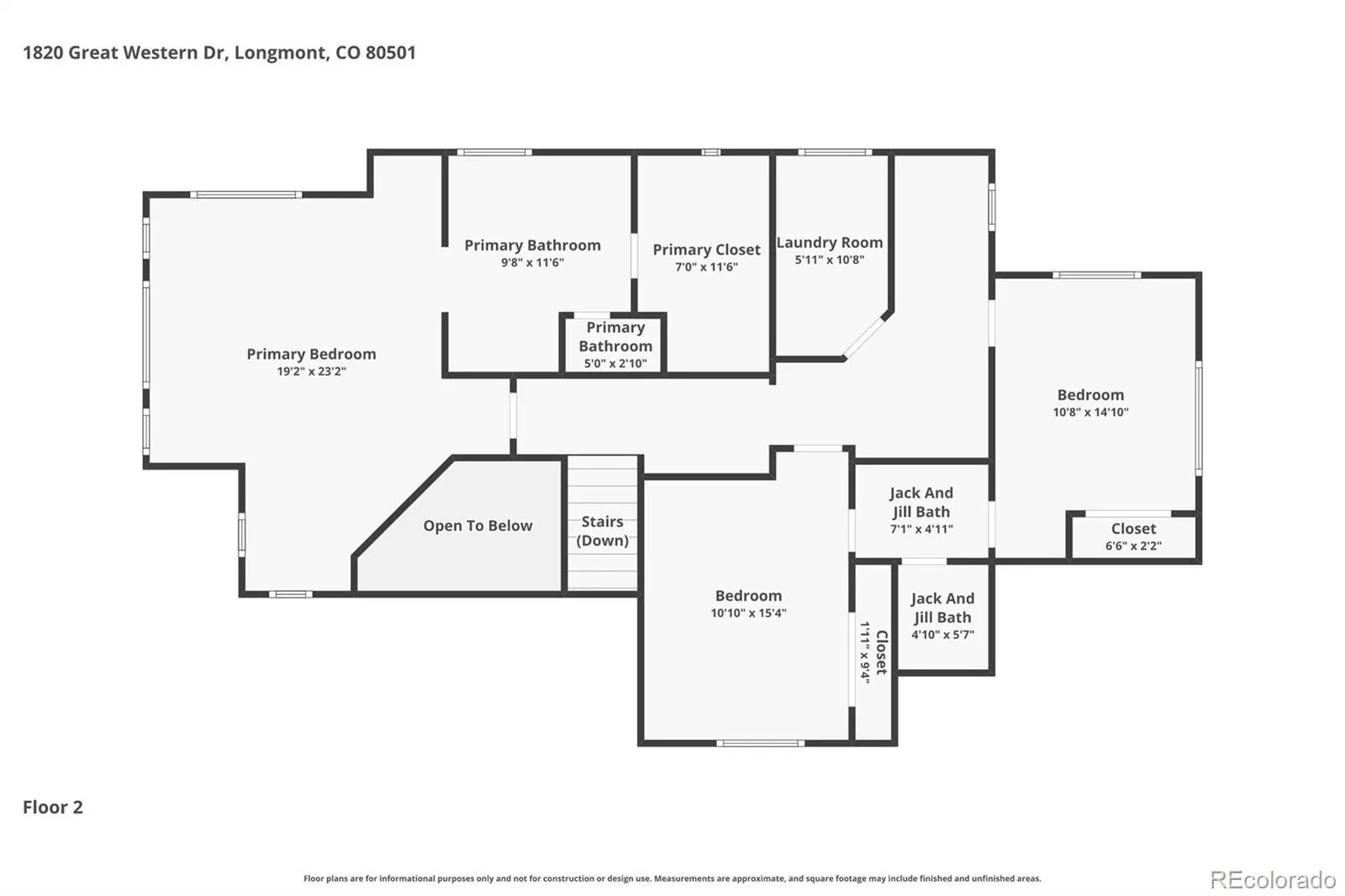 1820 Great Western Drive Longmont CO 80501 MLS #REC4501918 05022026051925 1600 47