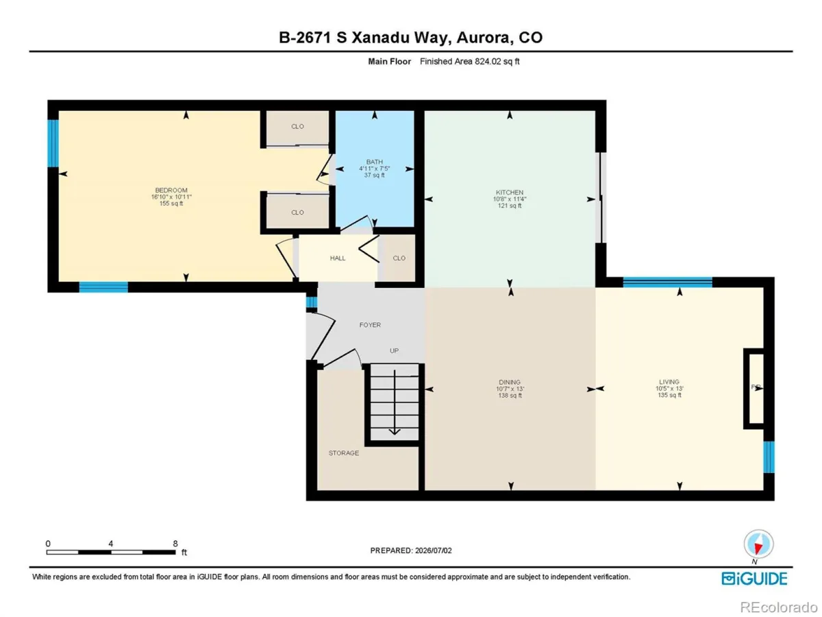 2671 S Xanadu Way #B Aurora CO 80014 | MLS #REC4574246 08052026154718 1200 22