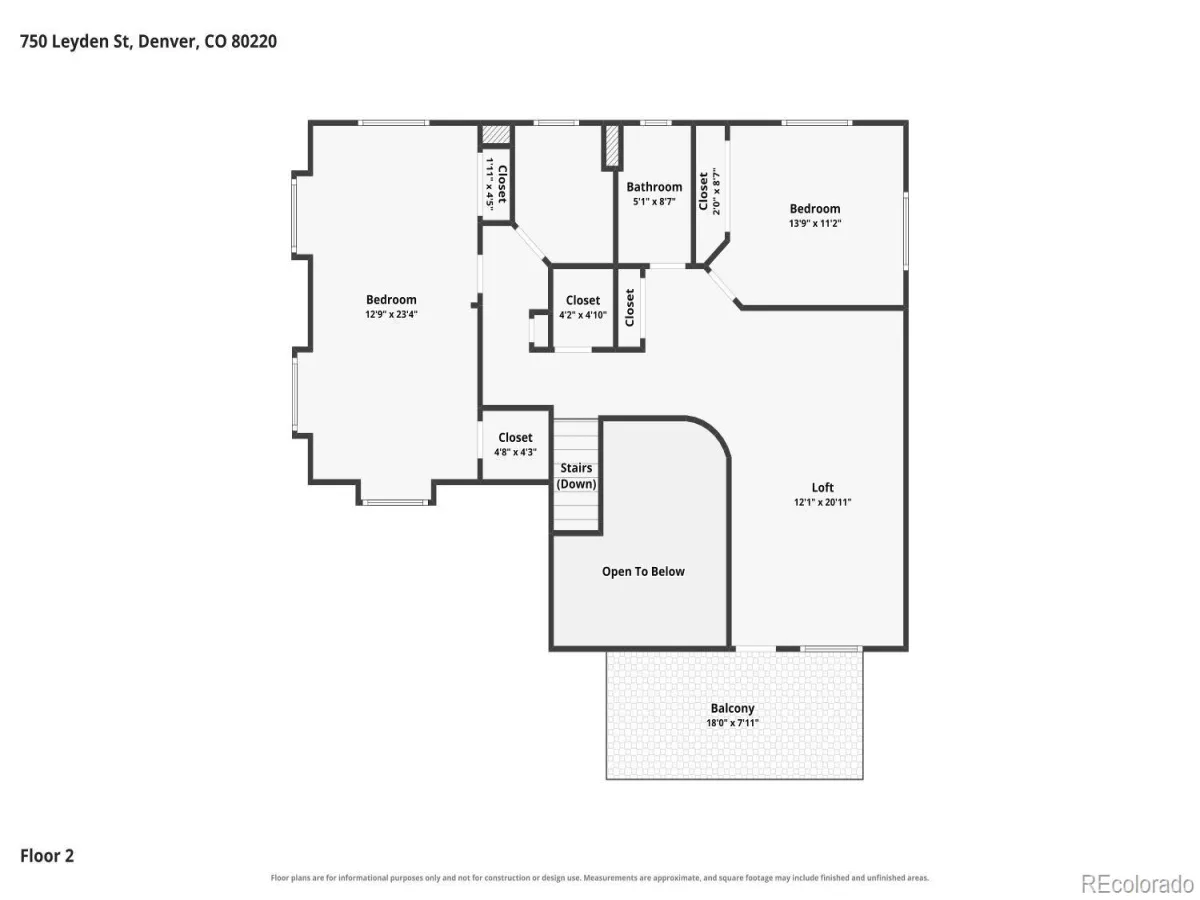 750 Leyden Street Denver CO 80220 | MLS #REC4629072 08202026222747 1200 43