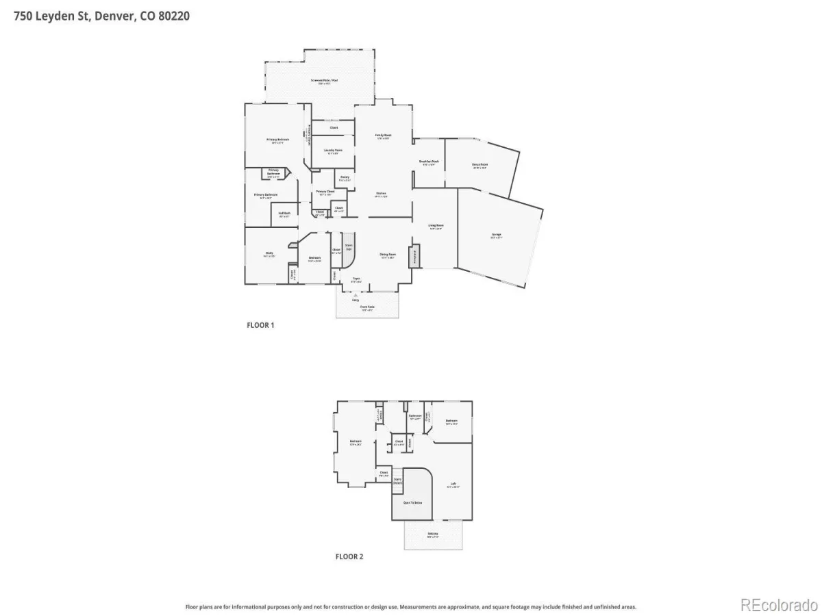 750 Leyden Street Denver CO 80220 | MLS #REC4629072 08202026222747 1200 45
