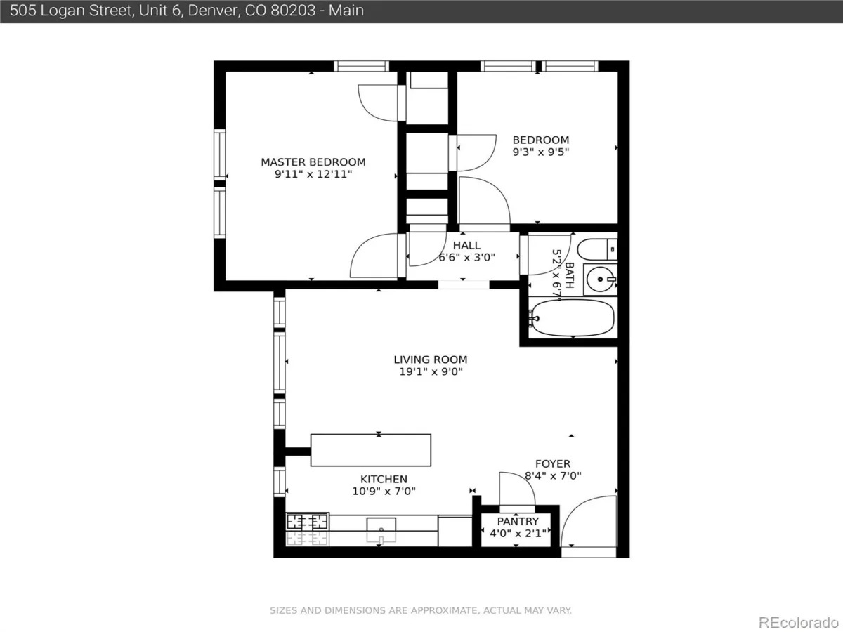 505 N Logan Street #6 Denver CO 80203 | MLS #REC4631608 08212026161026 1200 21