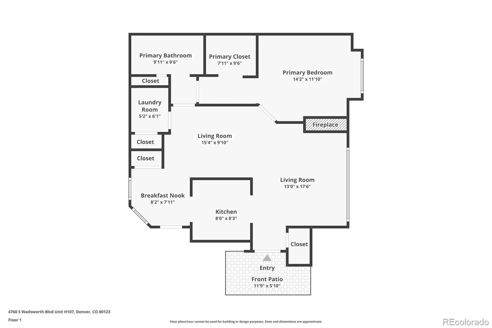4760 S Wadsworth Boulevard #H107 Littleton CO 80123 | MLS #REC4639339 06142026204620 1600 28
