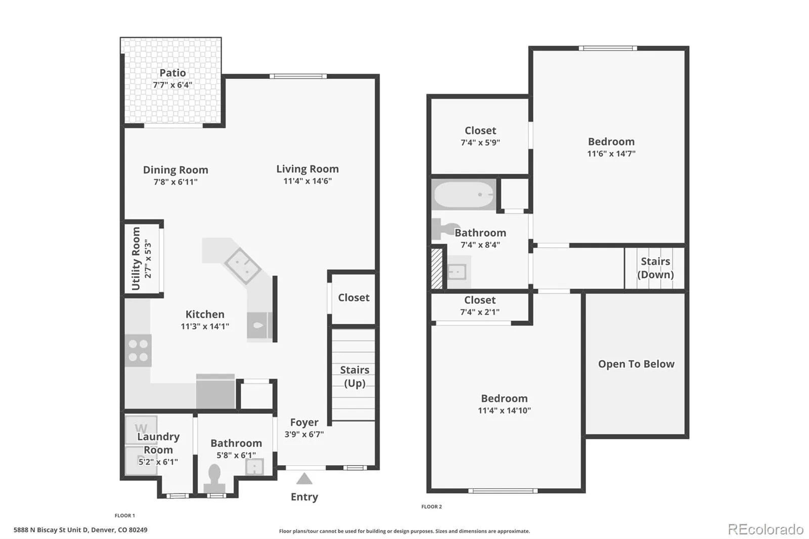 5888 Biscay Street #D Denver CO 80249 MLS #REC4733587 05092026024318 1600 20