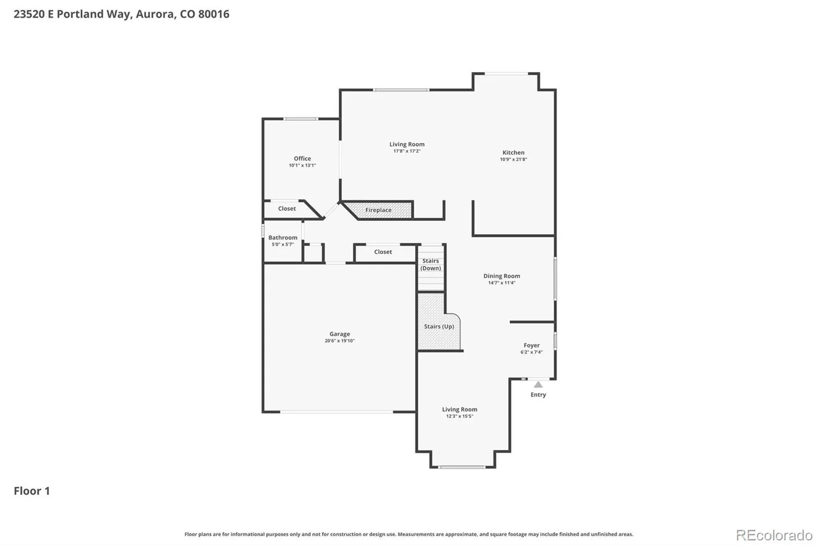 23520 E Portland Way Aurora CO 80016 MLS #REC4733963 05202026200406 1600 23