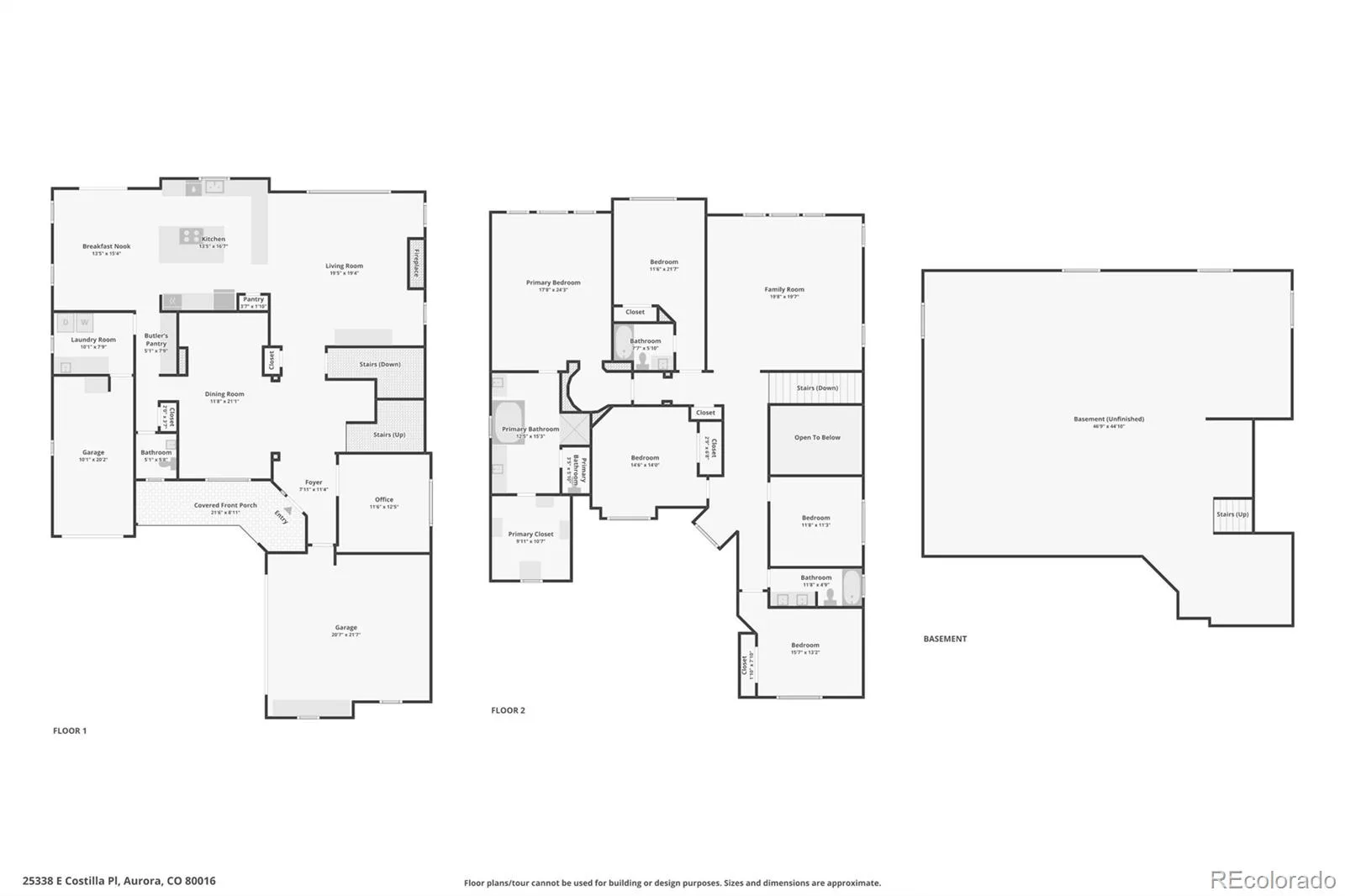 25338 E Costilla Place Aurora CO 80016 MLS #REC4825500 07022026234404 1600 44