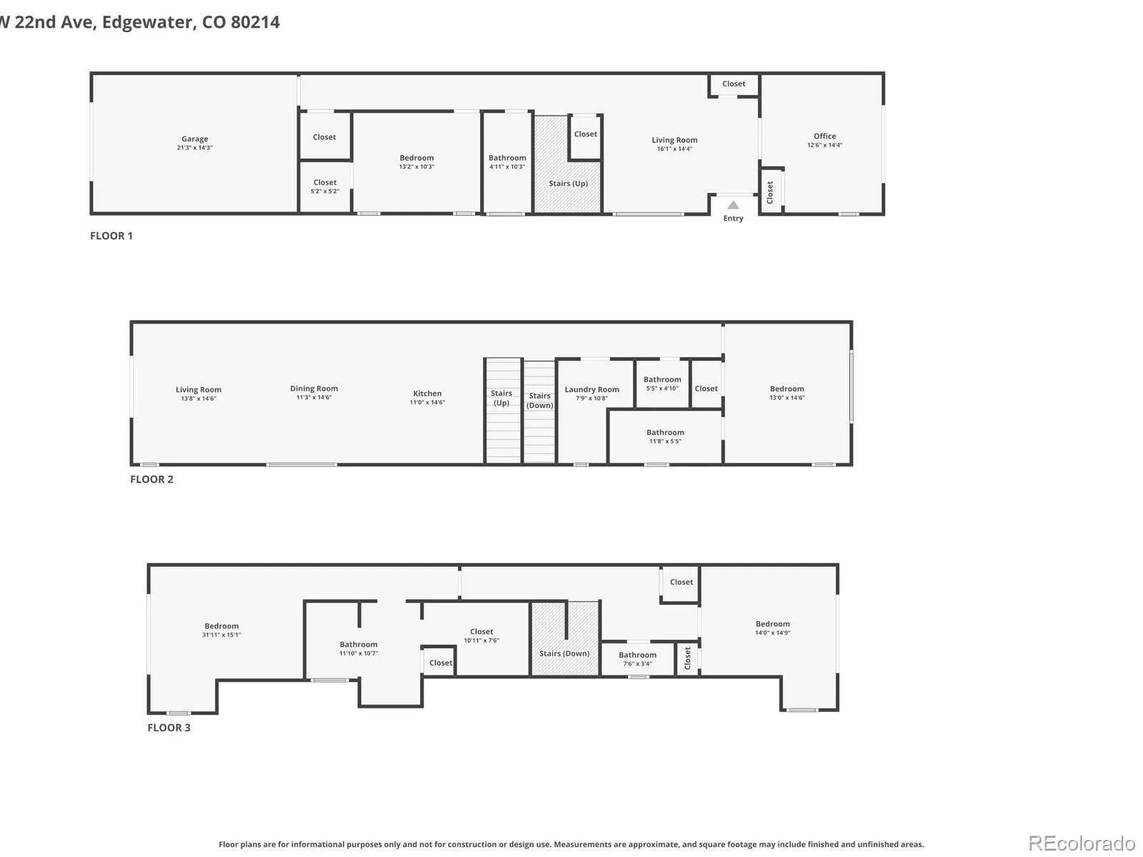 5220 W 22nd Avenue Edgewater CO 80214 | MLS #REC4827680 07302026235536 1600 39
