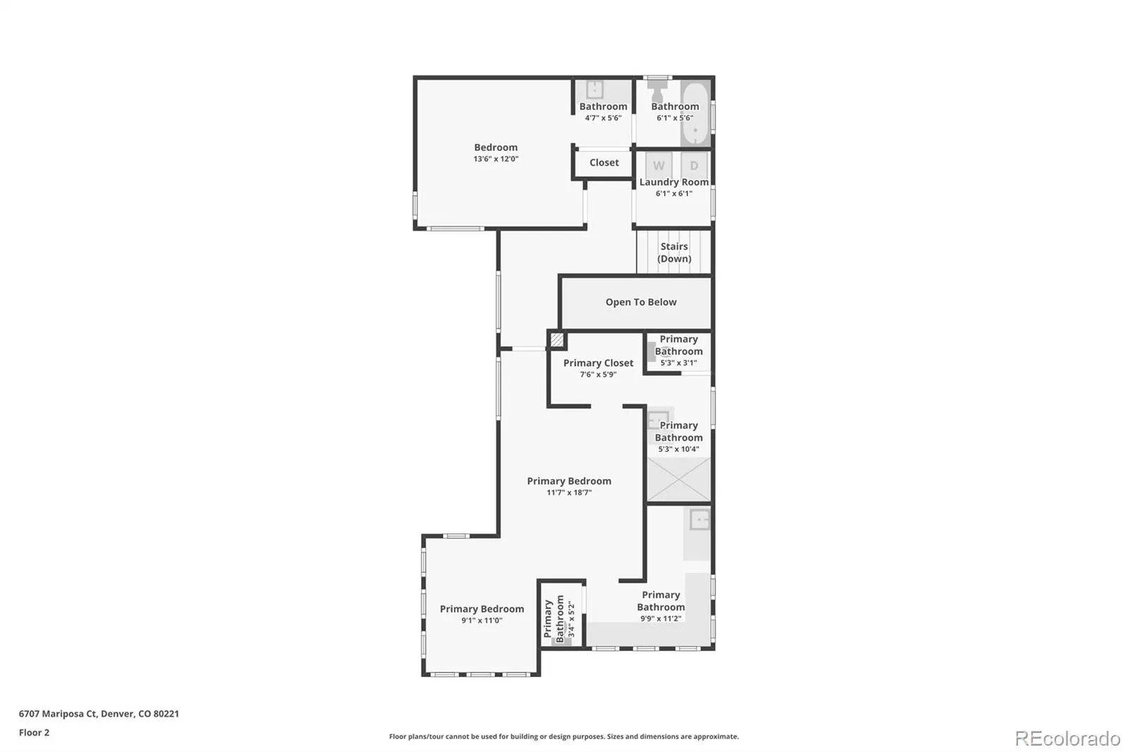 6707 Mariposa Court Denver CO 80221 MLS #REC4854496 04292026220148 1600 43