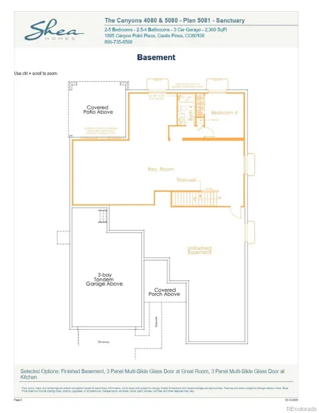 7340 Timberstone Street Castle Pines CO 80108 | MLS #REC4897632 08242026153329 800 31