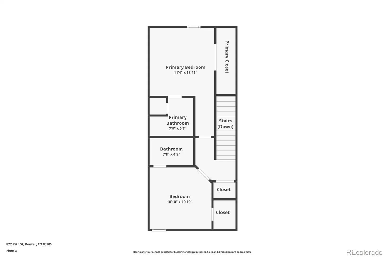 822 25th Street Denver CO 80205 | MLS #REC4919609 08282026203945 1600 40