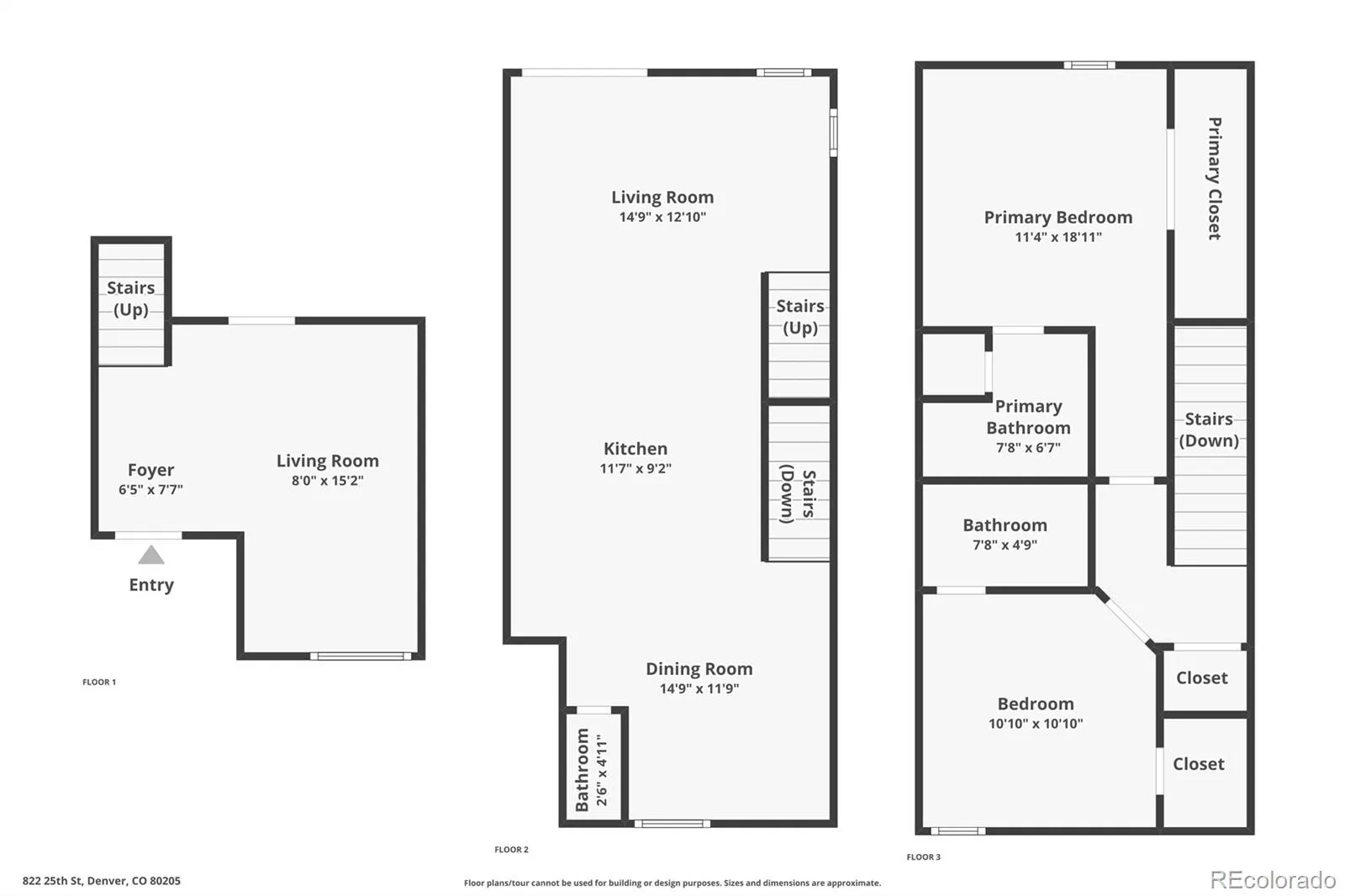 822 25th Street Denver CO 80205 | MLS #REC4919609 08282026203945 1600 41