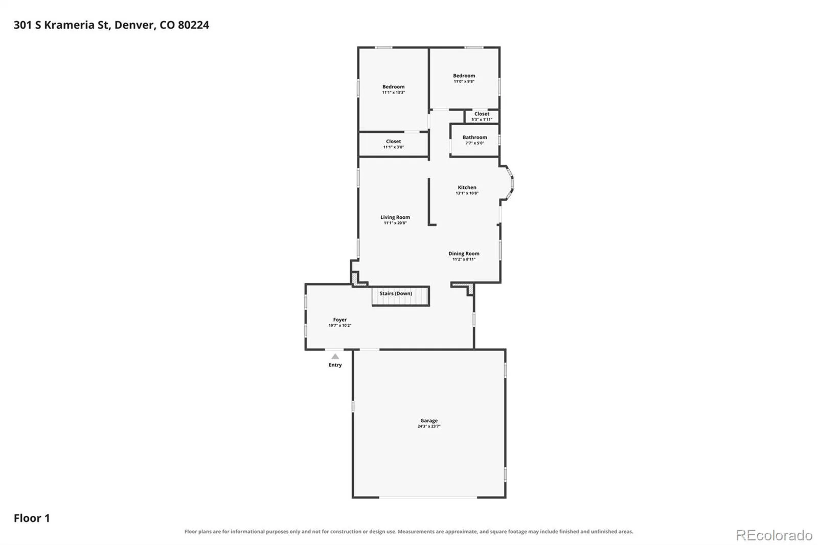 301 S Krameria Street Denver CO 80224 | MLS #REC4951780 09232026052631 1600 33