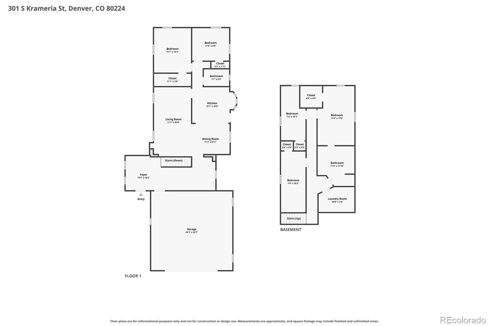 301 S Krameria Street Denver CO 80224 | MLS #REC4951780 09232026052631 1600 35