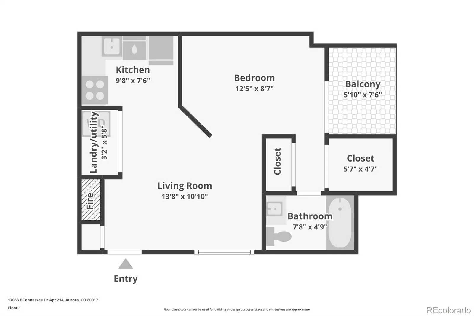 17053 E Tennessee Drive #214 Aurora CO 80017 | MLS #REC4999534 07312026221132 1600 27