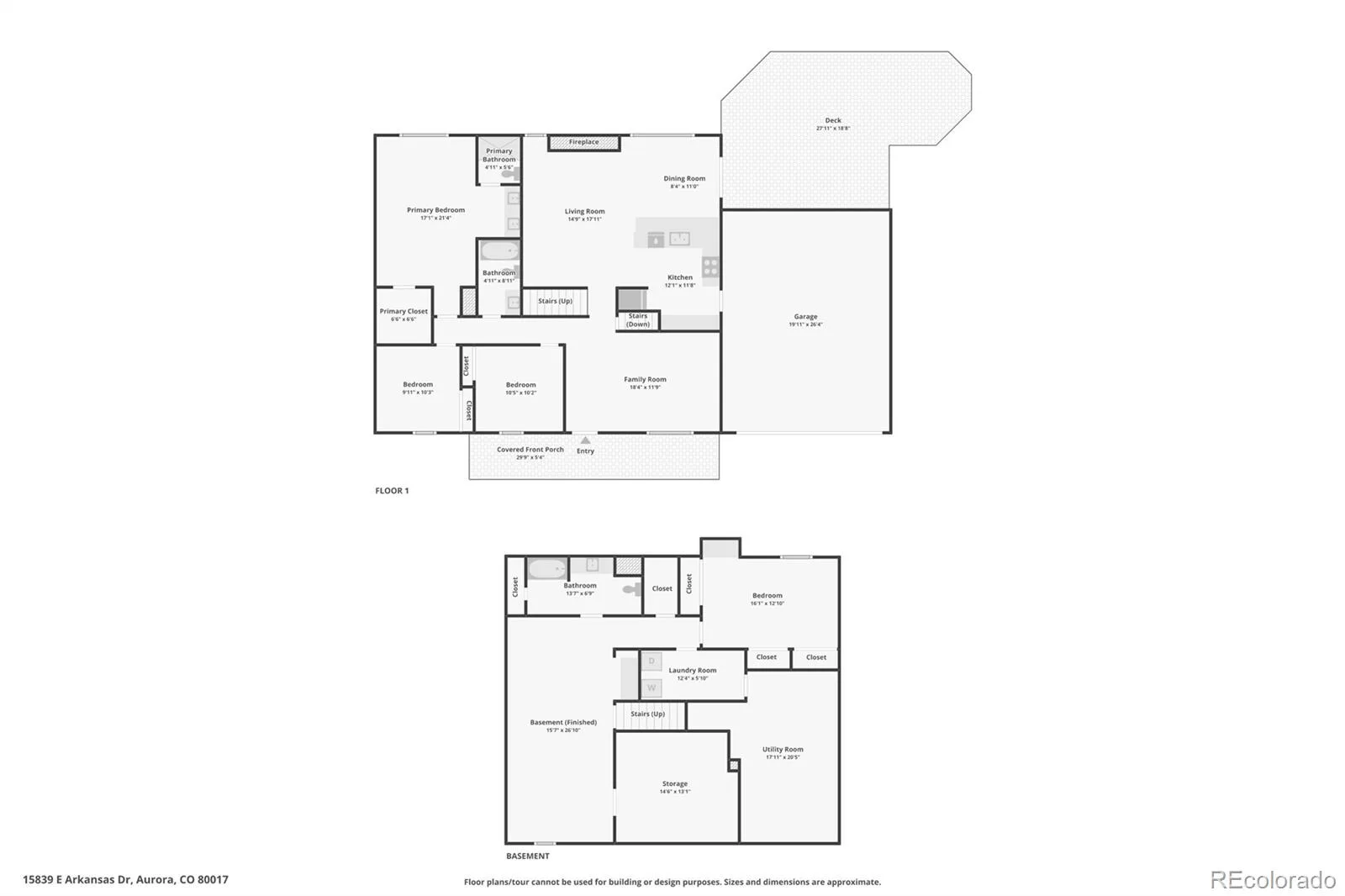 15839 E Arkansas Drive Aurora CO 80017 | MLS #REC5022748 08192026225411 1600 49