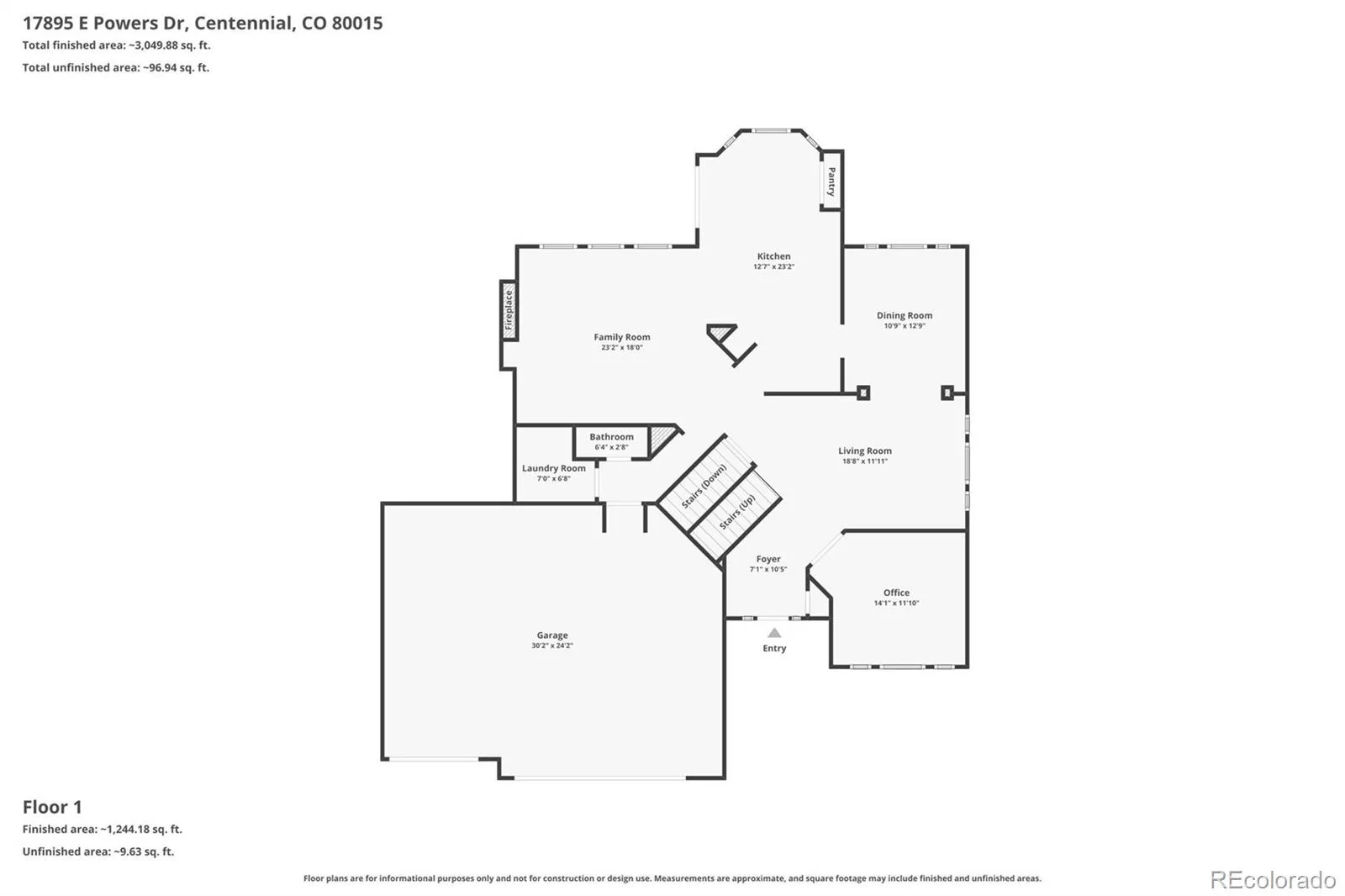 17895 E Powers Drive Centennial CO 80015 MLS #REC5044372 06192026233624 1600 35