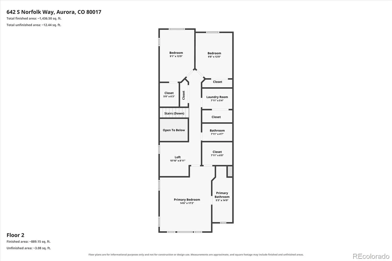 642 S Norfolk Way Aurora CO 80017 MLS #REC5190769 07222026172629 1600 42