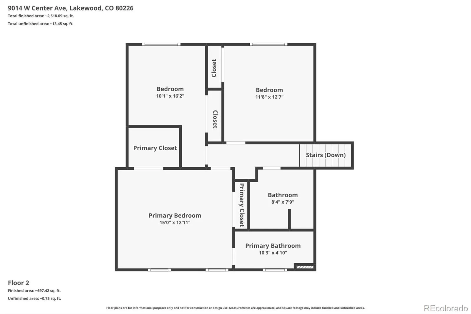 9012 W Center Avenue Lakewood CO 80226 MLS #REC5212313 05142026155903 1600 48