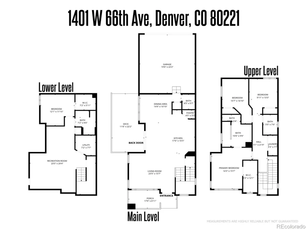 1401 W 66th Avenue Denver CO 80221 MLS #REC5246623 05052026223539 1200 29