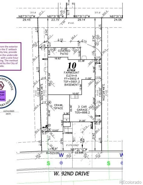 17018 W 92nd Place Arvada CO 80007 MLS #REC5298576 05282026140647 473 4