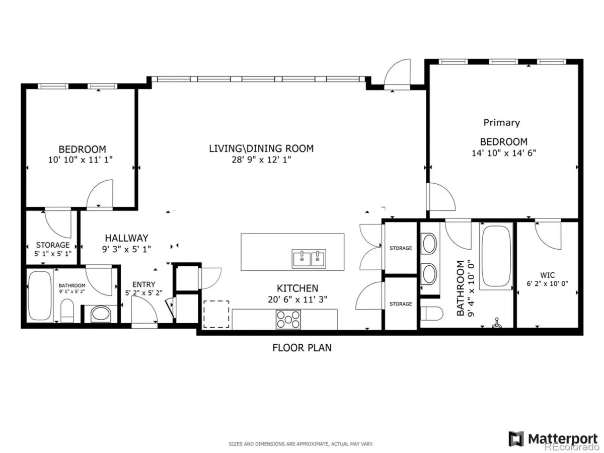 1401 Delgany Street #203 Denver CO 80202 | MLS #REC5409670 08212026161323 1200 45