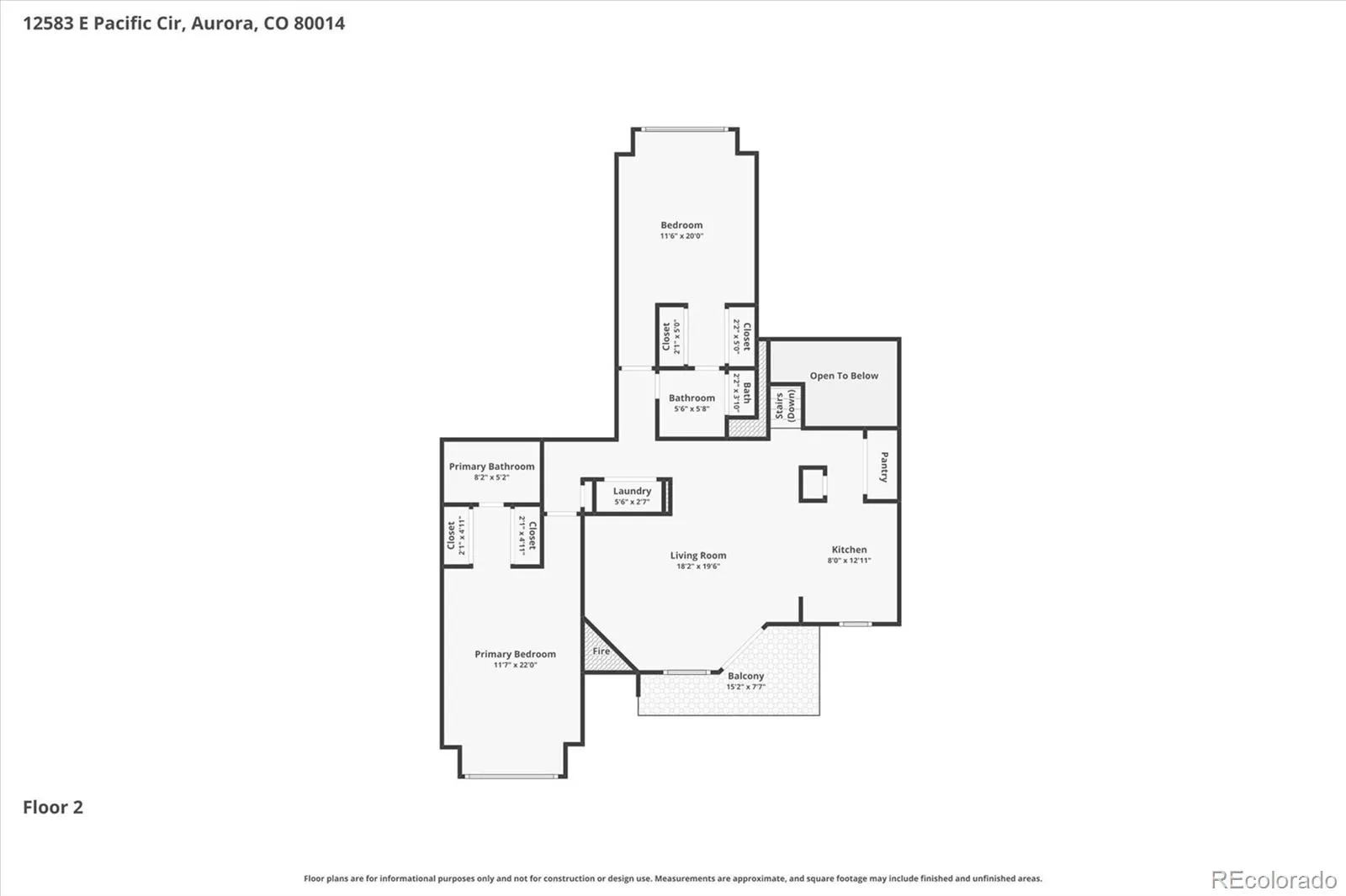 12583 E Pacific Circle #D Aurora CO 80014 MLS #REC5418440 05212026184359 1600 25