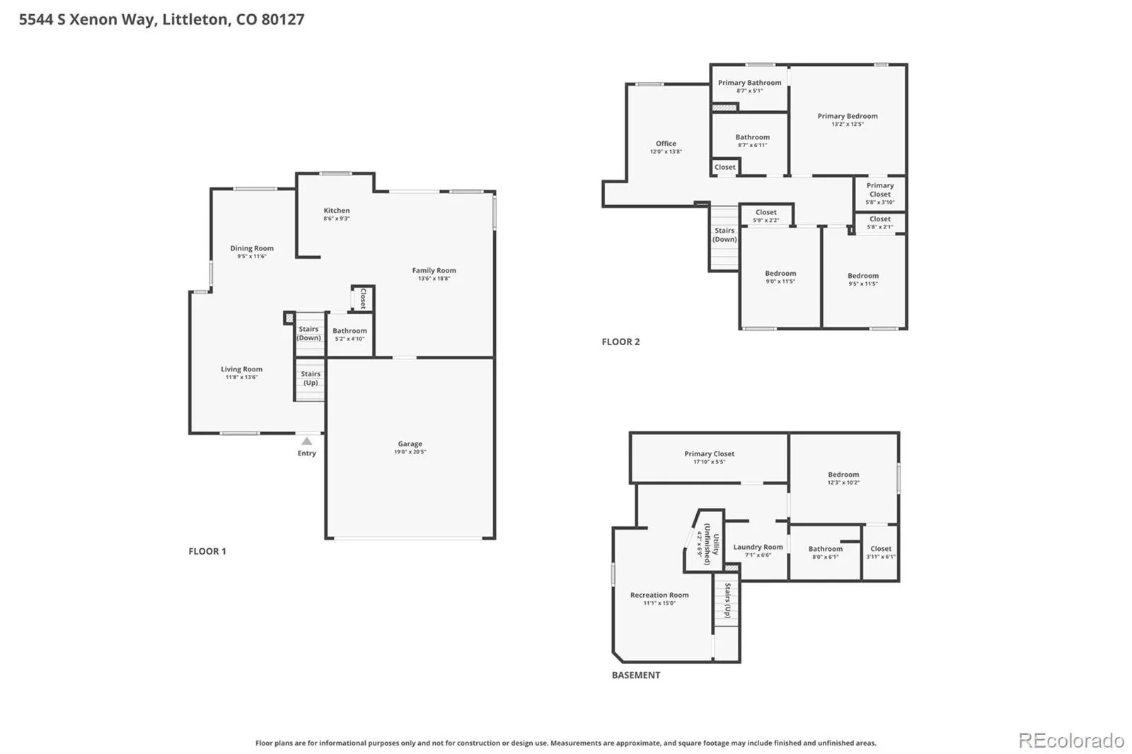 5544 S Xenon Way Littleton CO 80127 MLS #REC5420123 04302026212724 1600 35