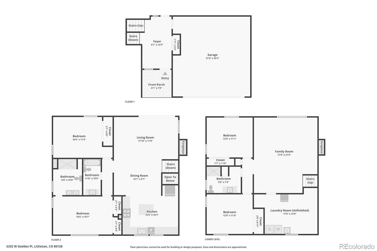5332 W Geddes Place Littleton CO 80128 MLS #REC5574645 05152026200012 1600 44