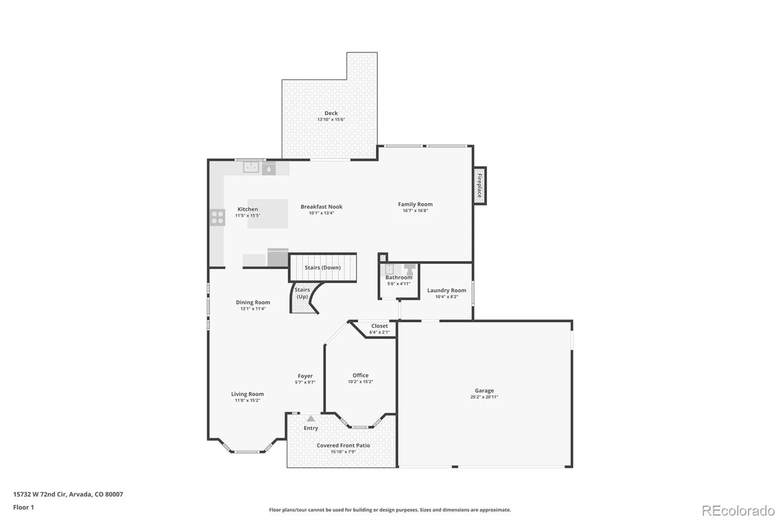 15732 W 72nd Circle Arvada CO 80007 MLS #REC5634083 06232026162139 1600 46