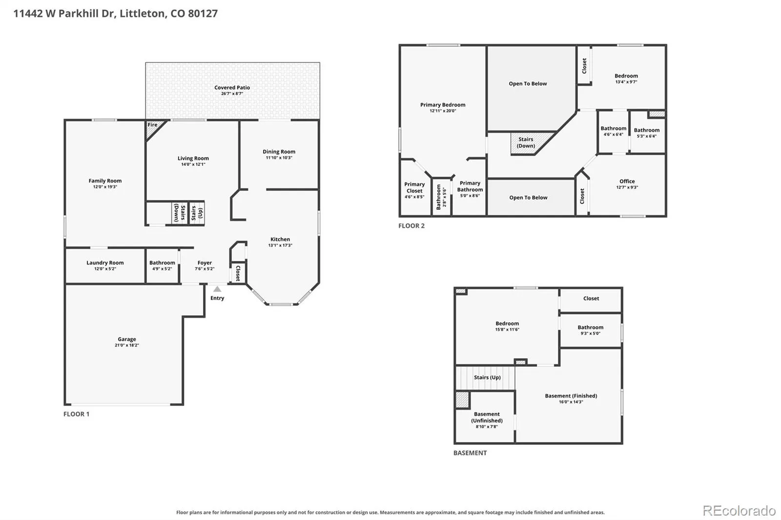 11442 W Parkhill Drive Littleton CO 80127 | MLS #REC5642476 08192026005815 1600 48