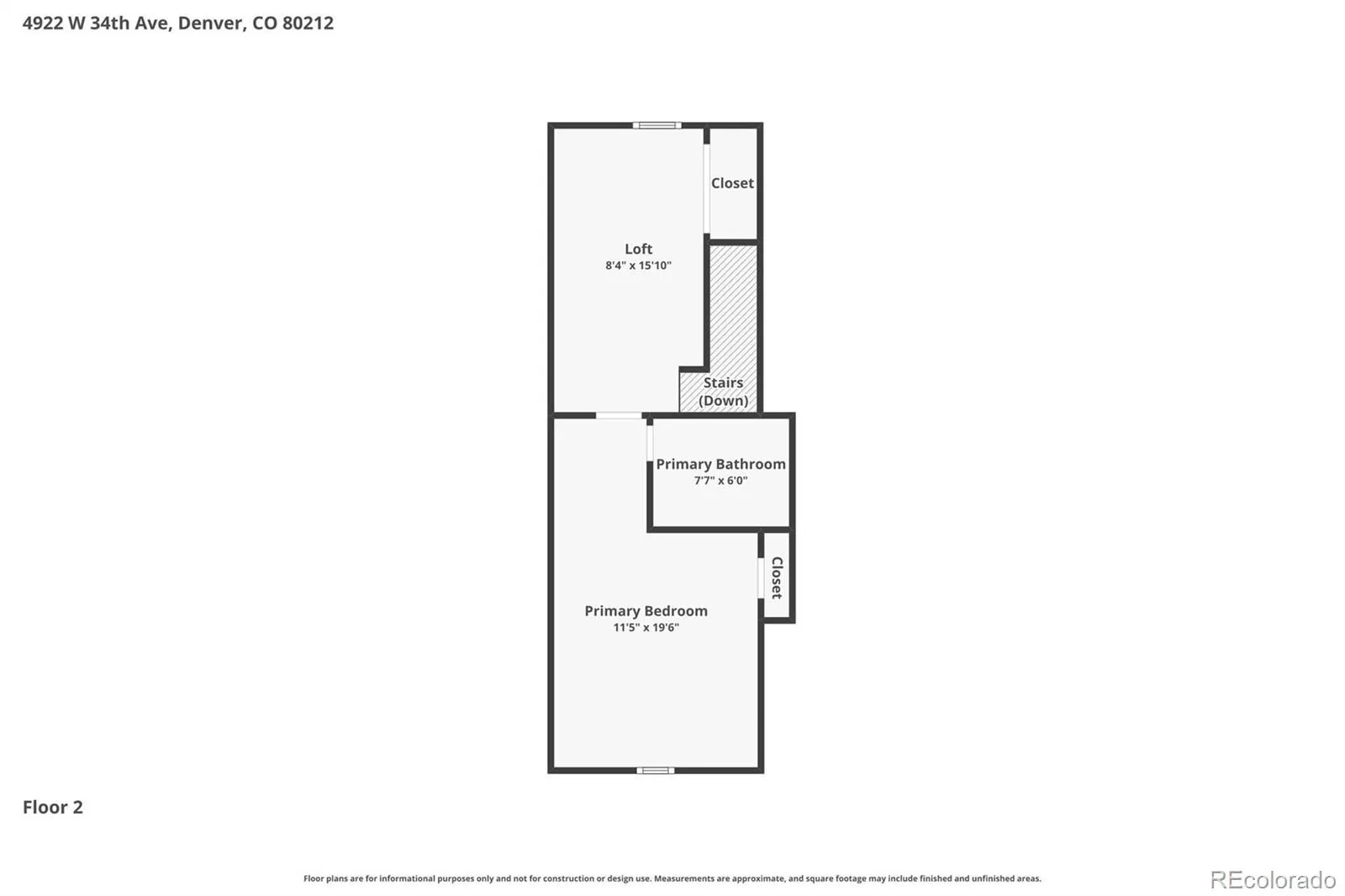 4922 W 34th Avenue Denver CO 80212 MLS #REC5909730 04212026232426 1600 30