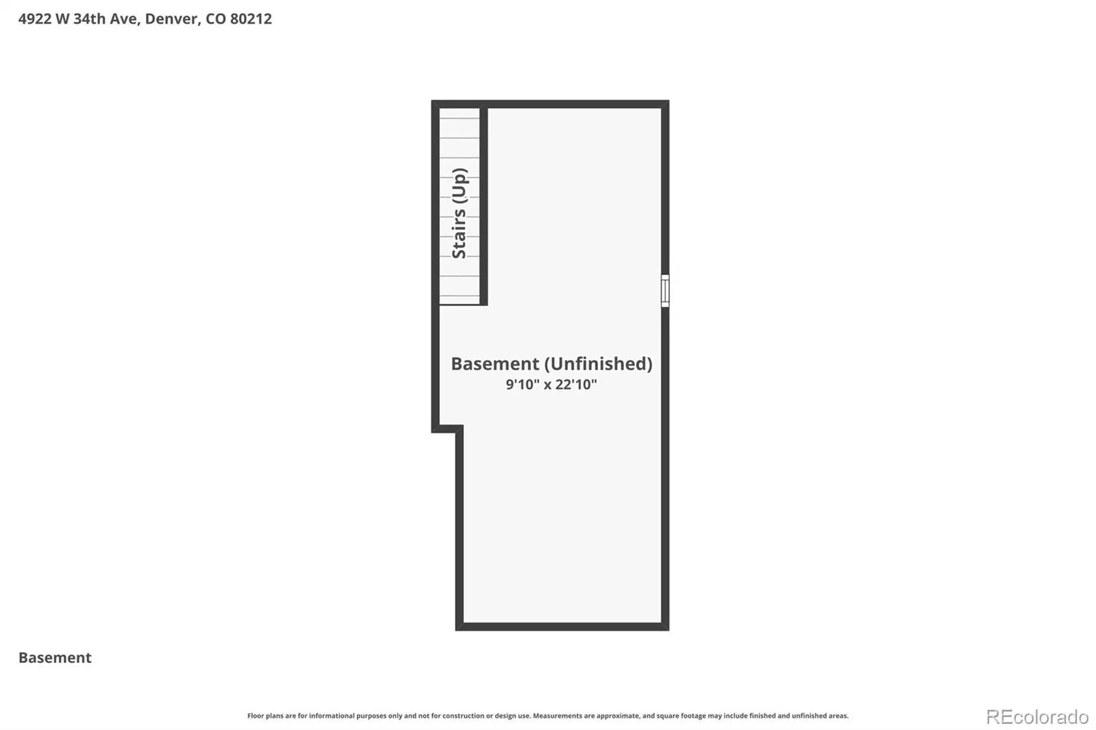 4922 W 34th Avenue Denver CO 80212 MLS #REC5909730 04212026232426 1600 31
