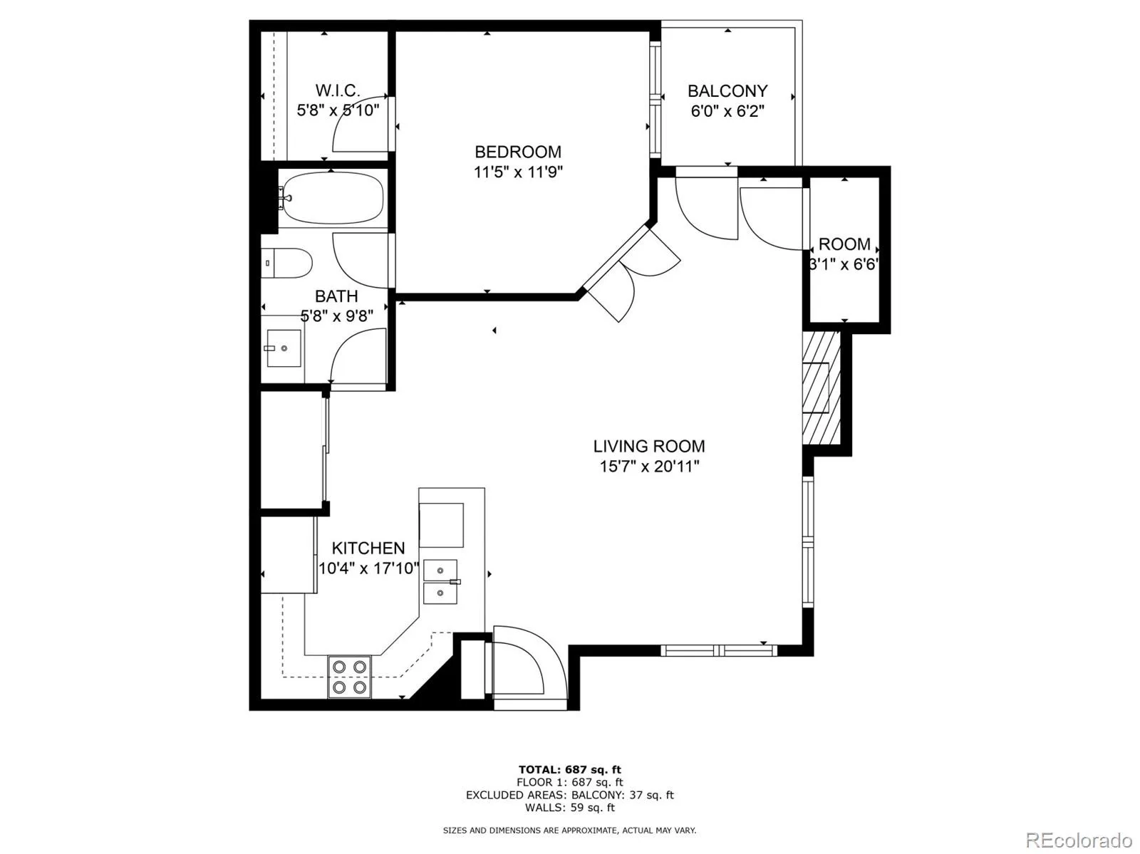 8500 E Jefferson Avenue #17C Denver CO 80237 MLS #REC5925860 05082026154617 1600 32