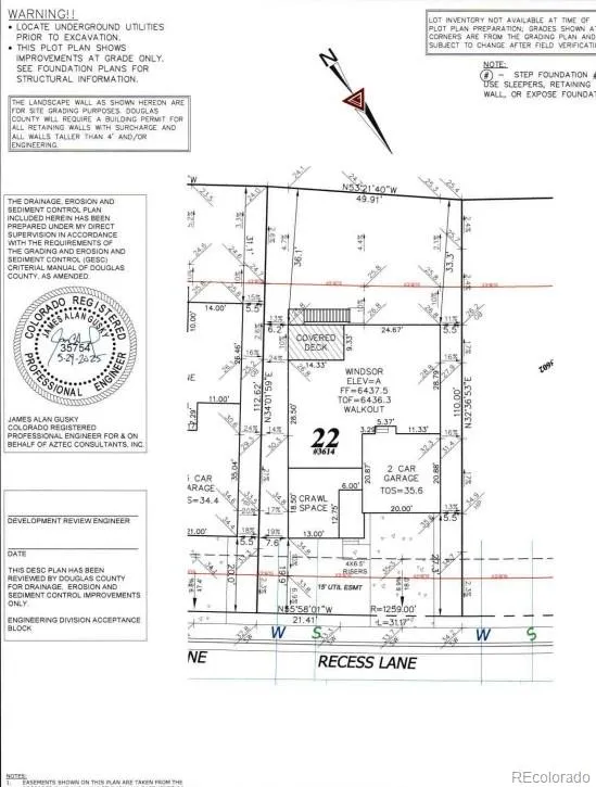 3614 Recess Lane Castle Rock CO 80108 MLS #REC6000780 05262026210943 549 30
