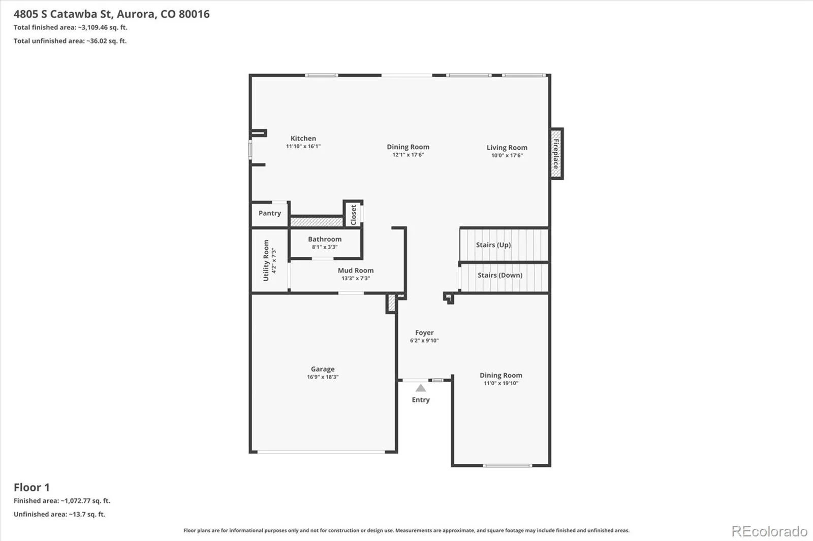 4805 S Catawba Street Aurora CO 80016 MLS #REC6164216 06122026173411 1600 29
