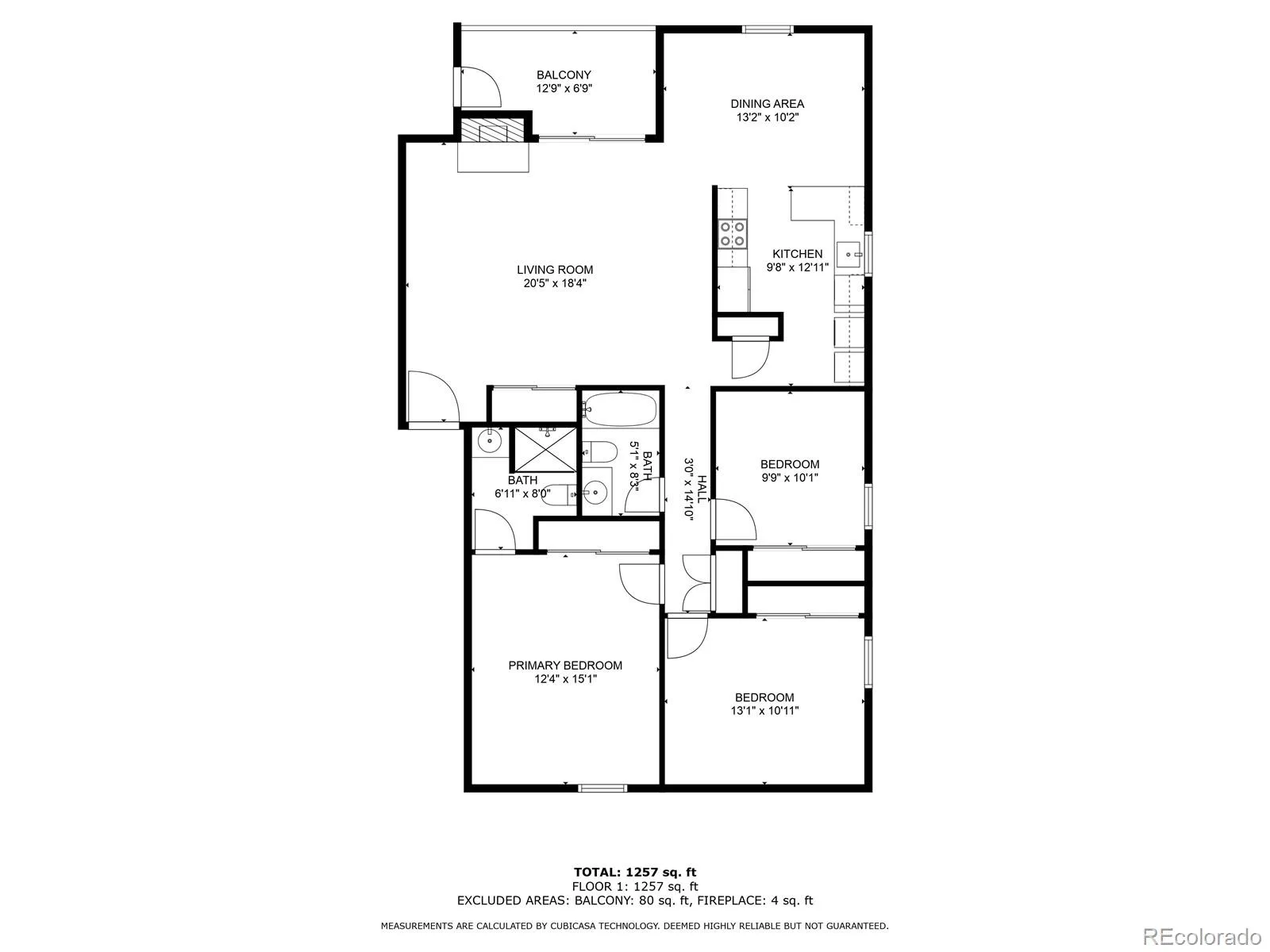 7251 S Xenia Circle #F Centennial CO 80112 | MLS #REC6166294 07302026005710 1600 30