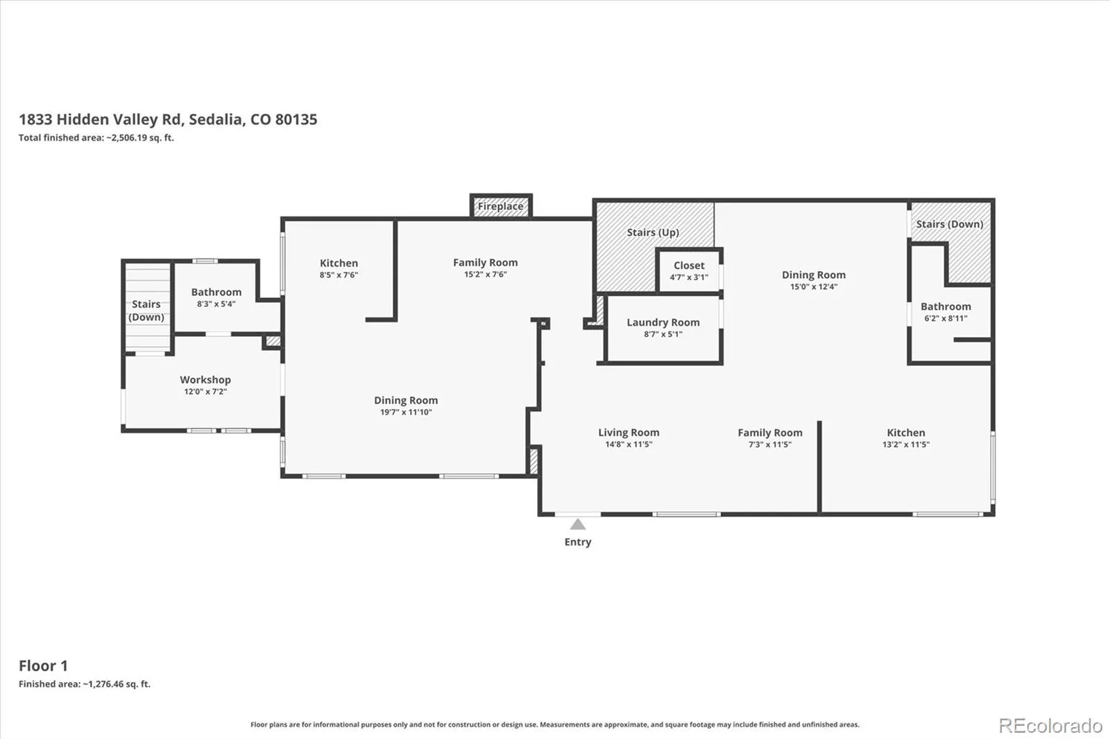 1833 Hidden Valley Road Sedalia CO 80135 | MLS #REC6178720 07182026125921 1600 46