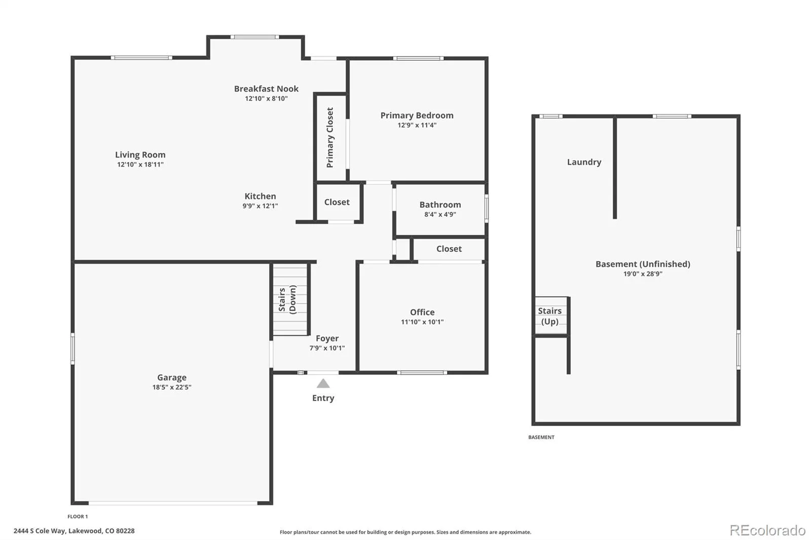 2444 S Cole Way Lakewood CO 80228 | MLS #REC6186940 08142026054227 1600 36