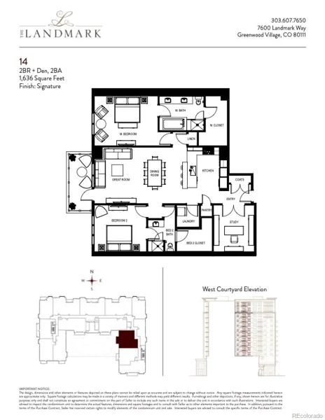 7600 Landmark Way #814 Greenwood Village CO 80111 | MLS #REC6192314 07302026191555 800 30