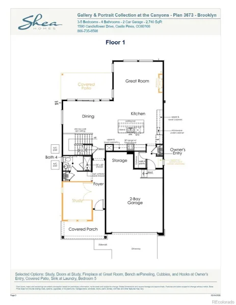 1252 Stillspring Lane Castle Pines CO 80108 MLS #REC6202247 06102026181006 800 42