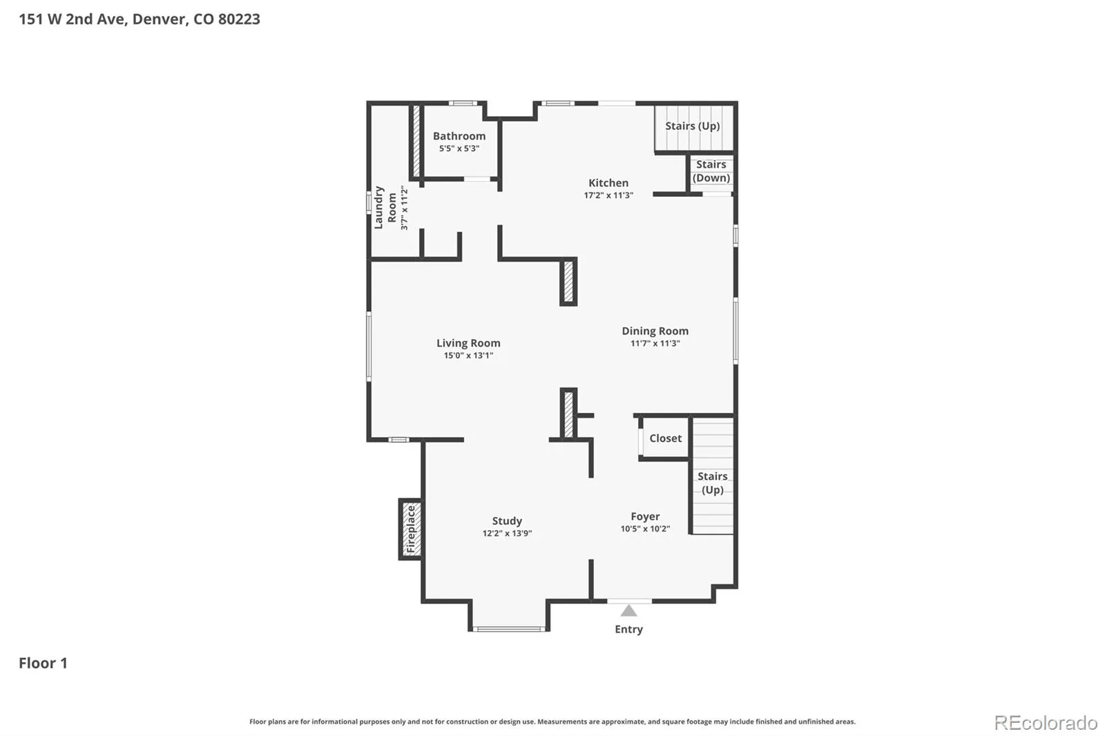 151 W 2nd Avenue Denver CO 80223 MLS #REC6204720 05212026145331 1600 46