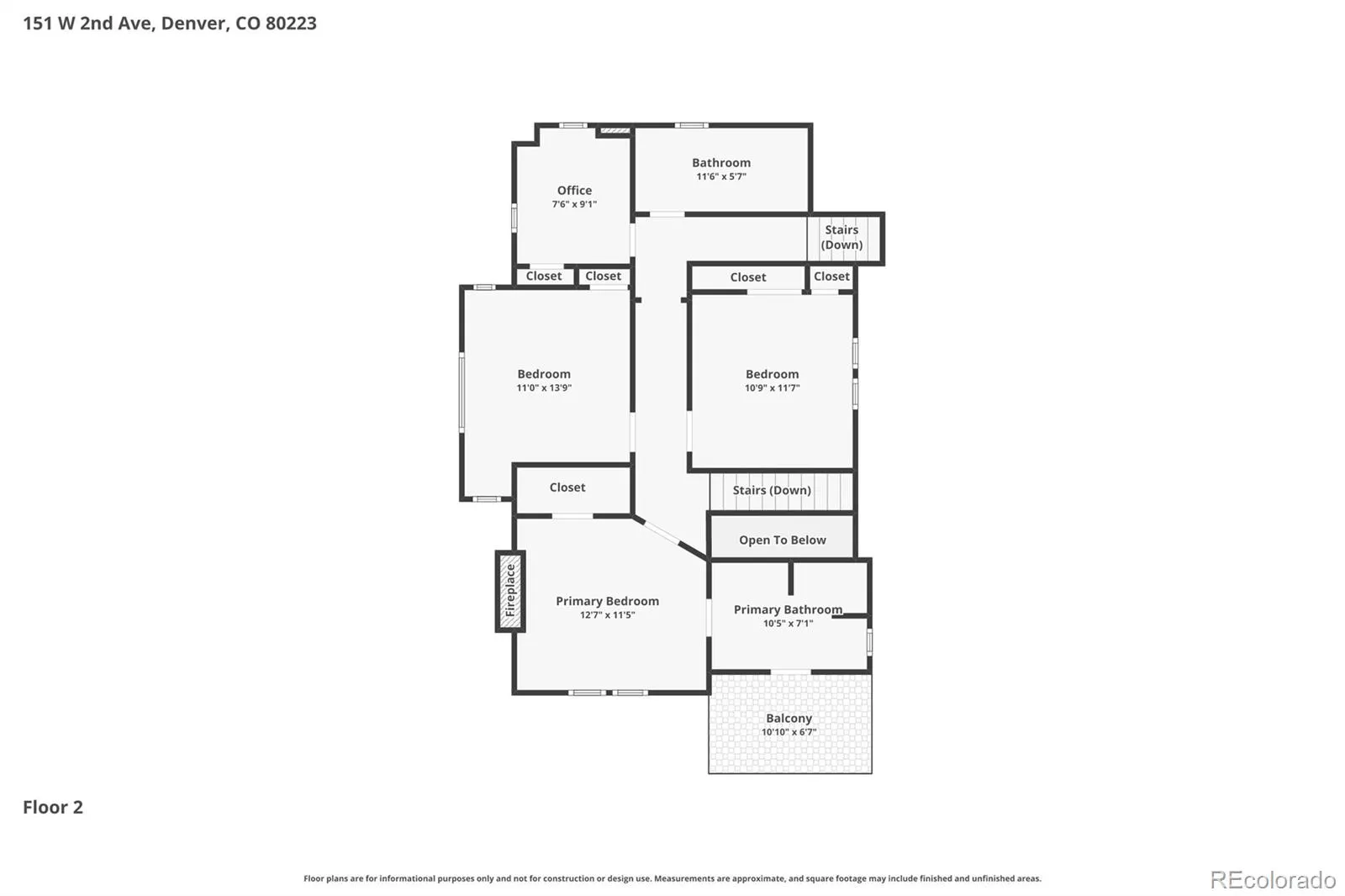 151 W 2nd Avenue Denver CO 80223 MLS #REC6204720 05212026145331 1600 47