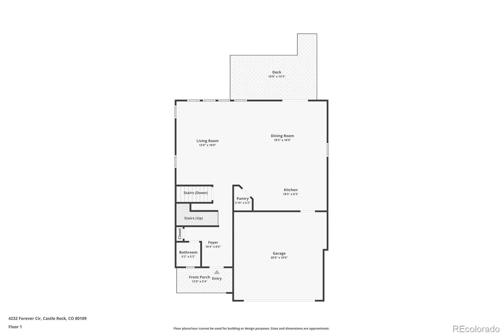 4232 Forever Circle Castle Rock CO 80109 MLS #REC6257251 07152026164241 1600 48