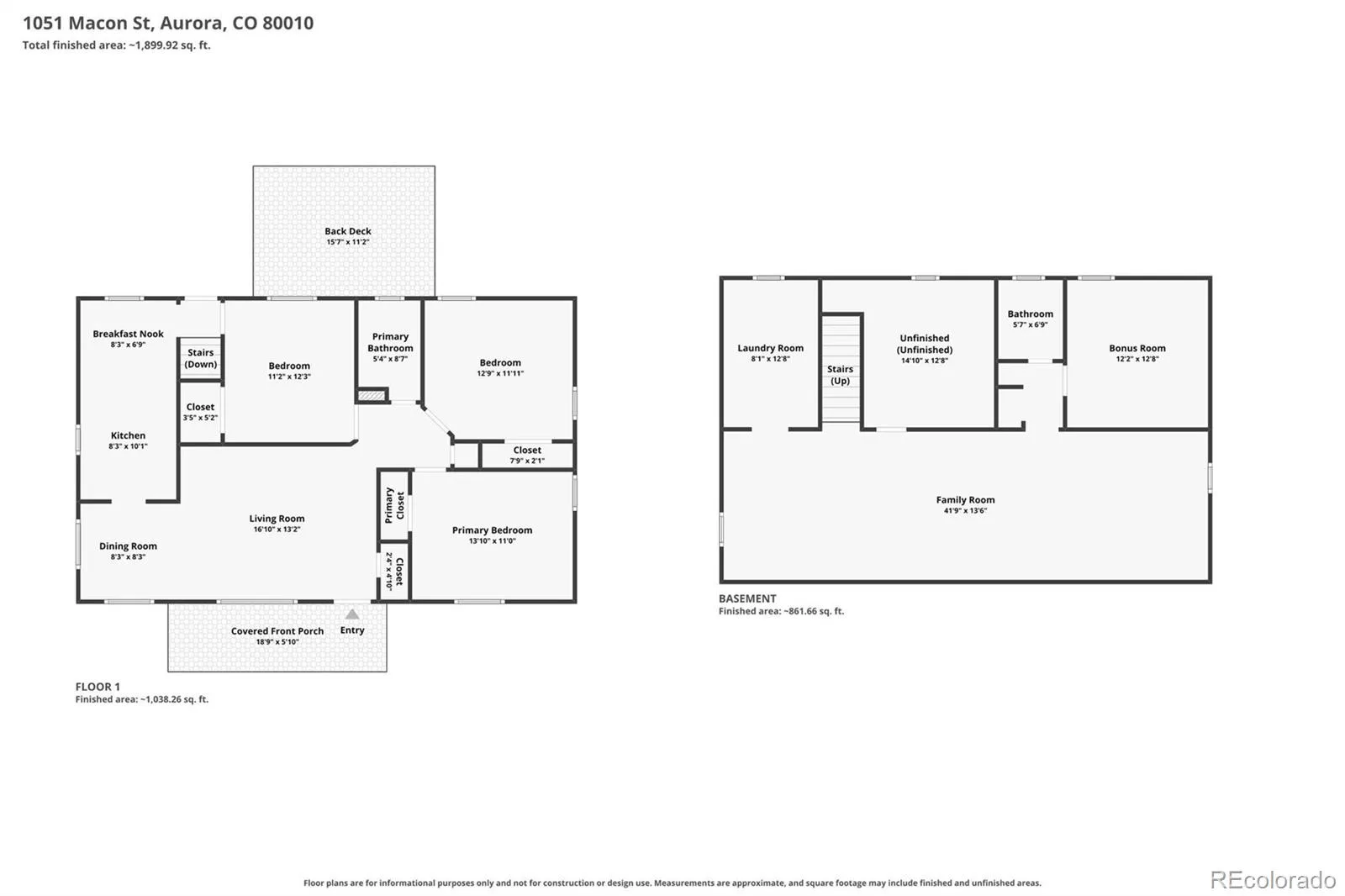 1051 Macon Street Aurora CO 80010 | MLS #REC6258627 09222026120432 1600 35