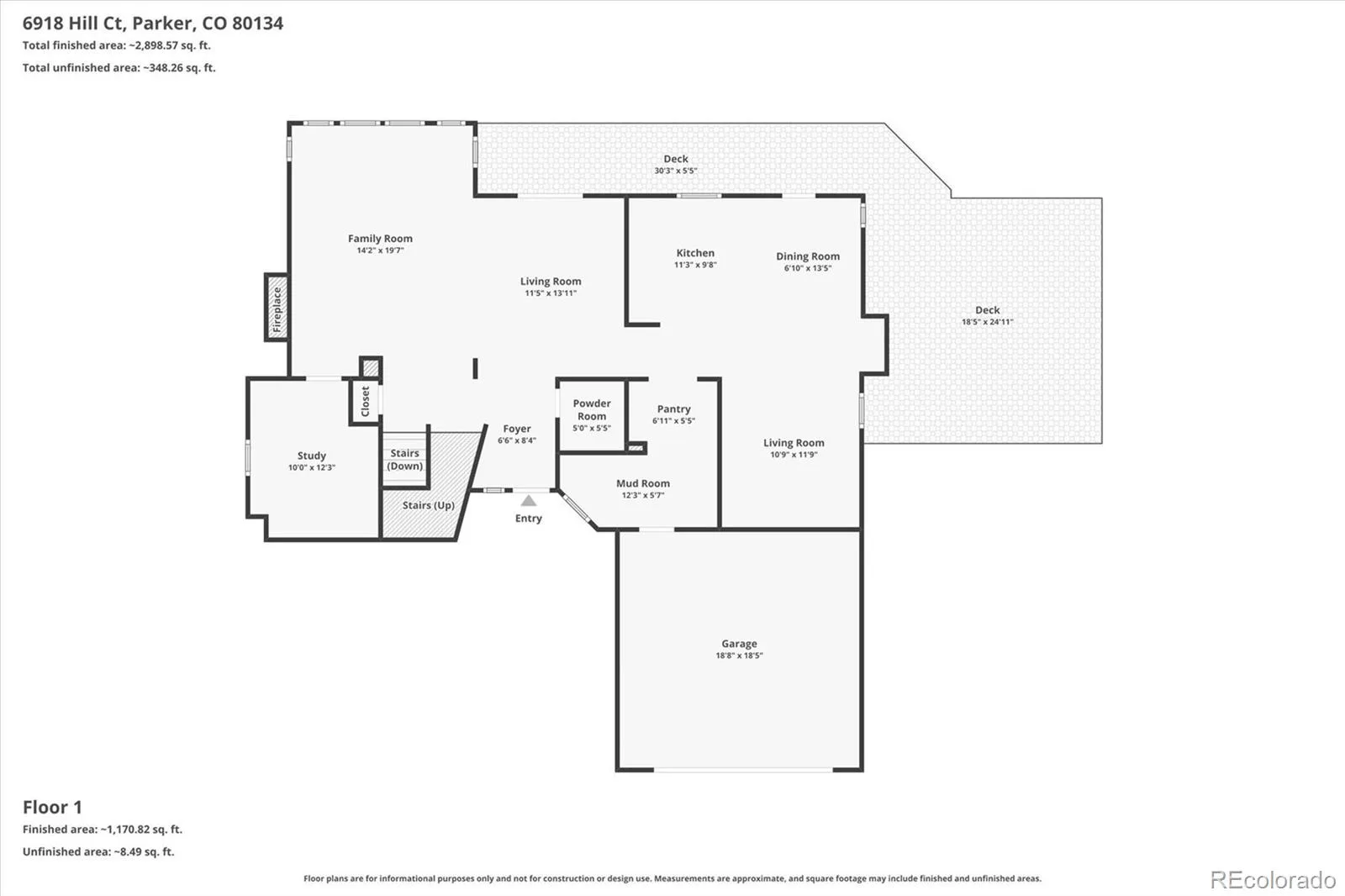 6918 Hill Court Parker CO 80134 MLS #REC6264231 06202026202336 1600 47