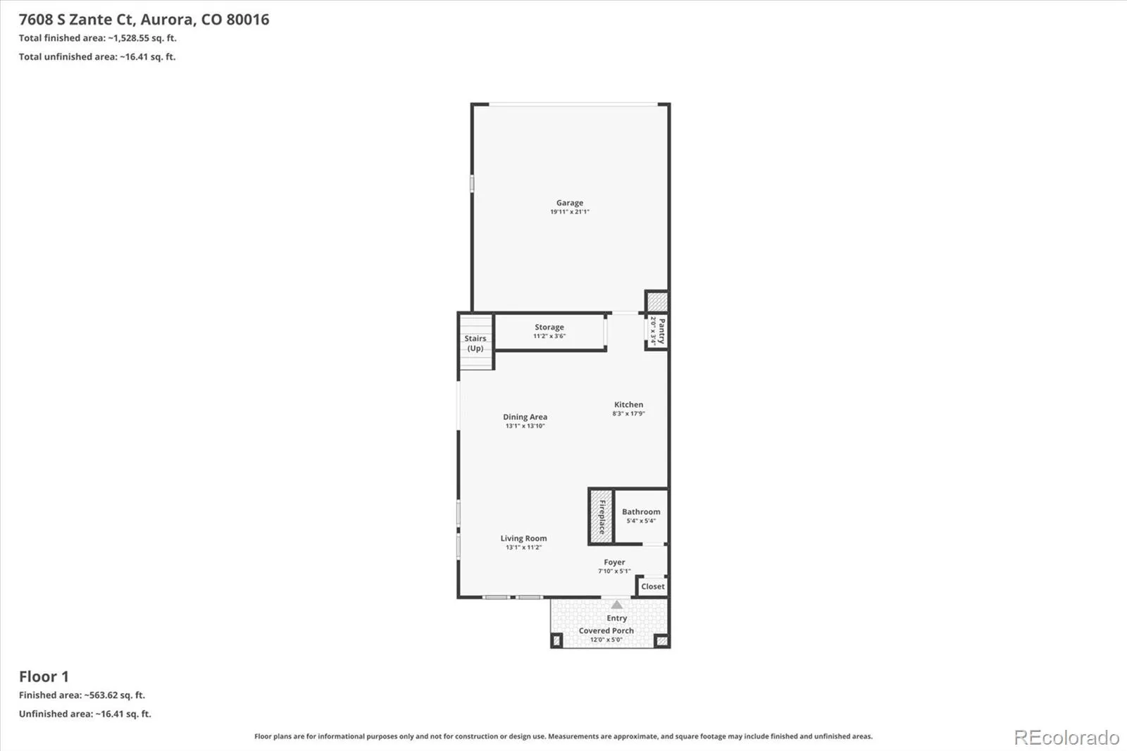 7608 S Zante Court Aurora CO 80016 | MLS #REC6269430 06202026055001 1600 27