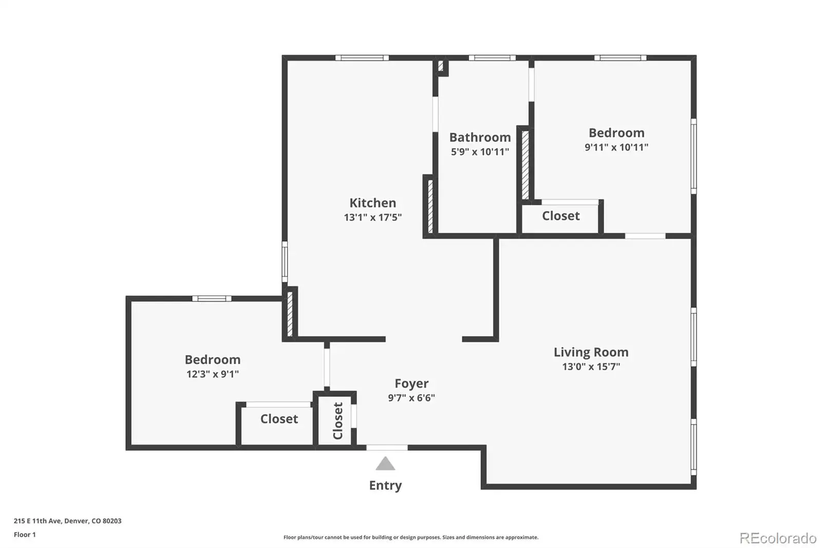 215 E 11th Avenue #D1 Denver CO 80203 MLS #REC6286800 02202026171157 1600 31